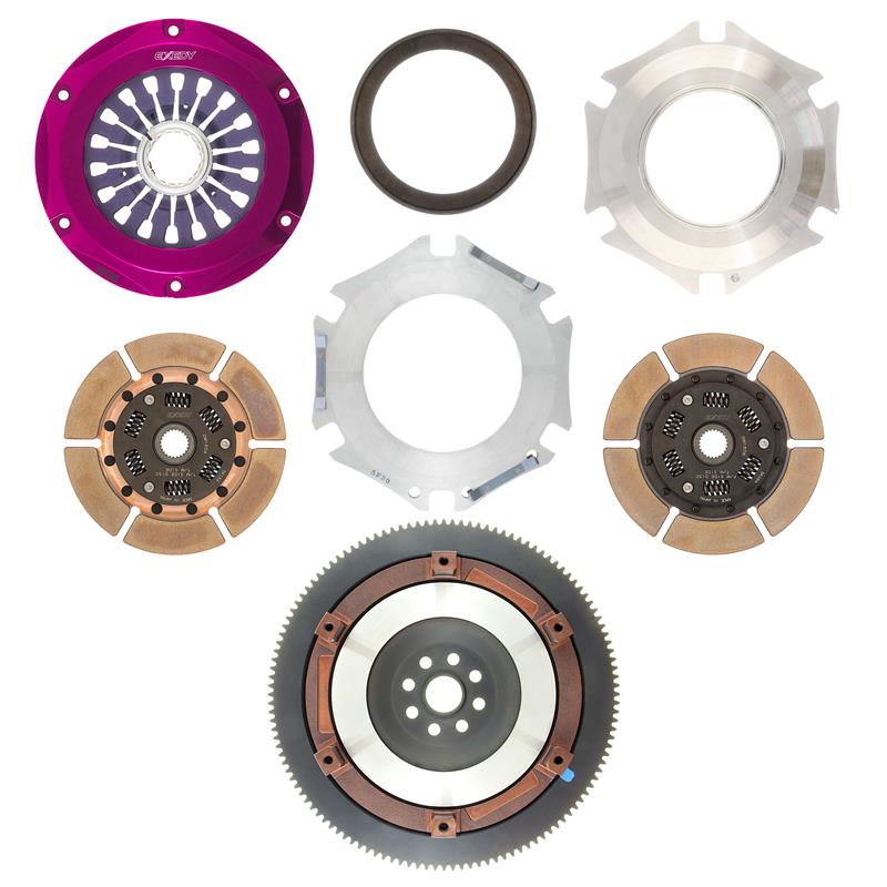 EXEDY Stage 4 Twin Metallic Disc Clutch Kit - Subaru STI VA - Kaiju Motorsports