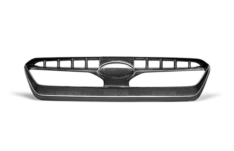 Seibon OEM Carbon Fiber Front Grill - Subaru WRX/STI 15-16 - Kaiju Motorsports