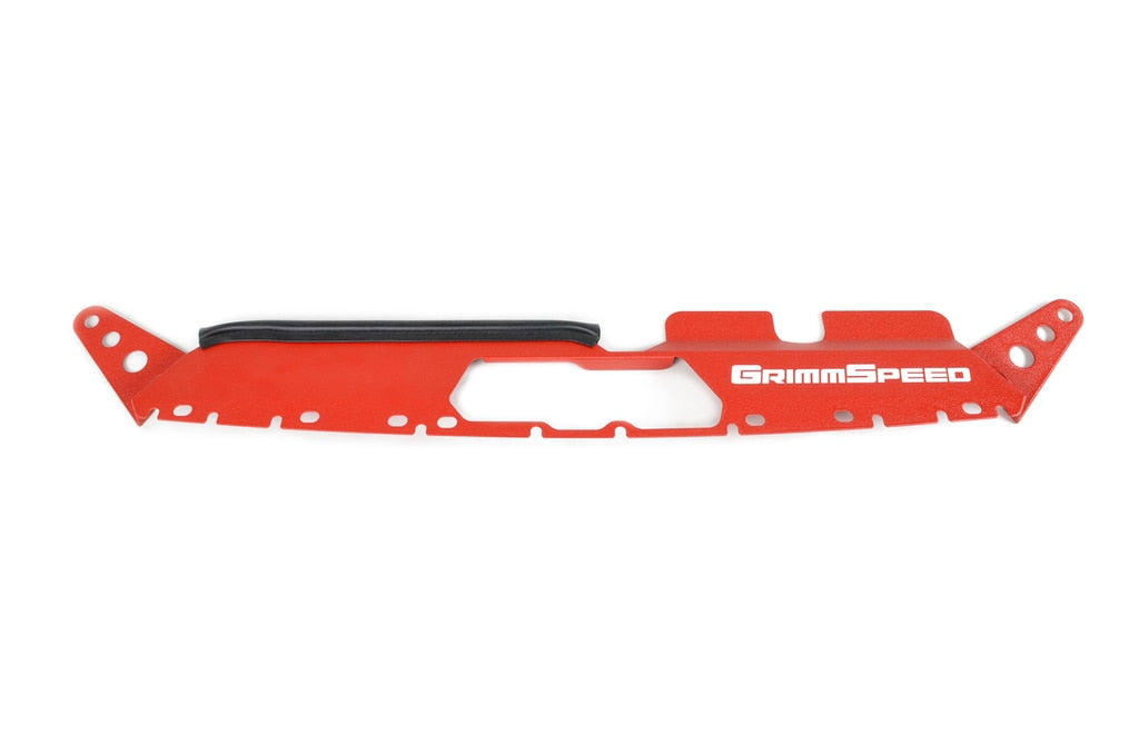 Grimmspeed Radiator Shroud (Red) - Subaru WRX/STI | Kaiju Motorsports