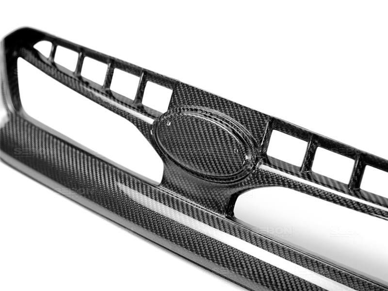 Seibon OEM Carbon Fiber Front Grill - Subaru WRX/STI 15-16 - Kaiju Motorsports