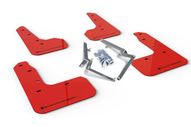 Rally Armor Red Mud Flap w/ Black - Civic Sport 10th Gen - Kaiju Motorsports