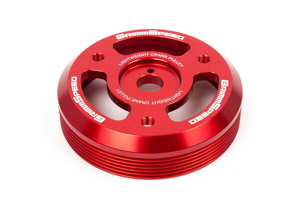 Grimmspeed Lightweight Crank Pulley - Subaru - Kaiju Motorsports