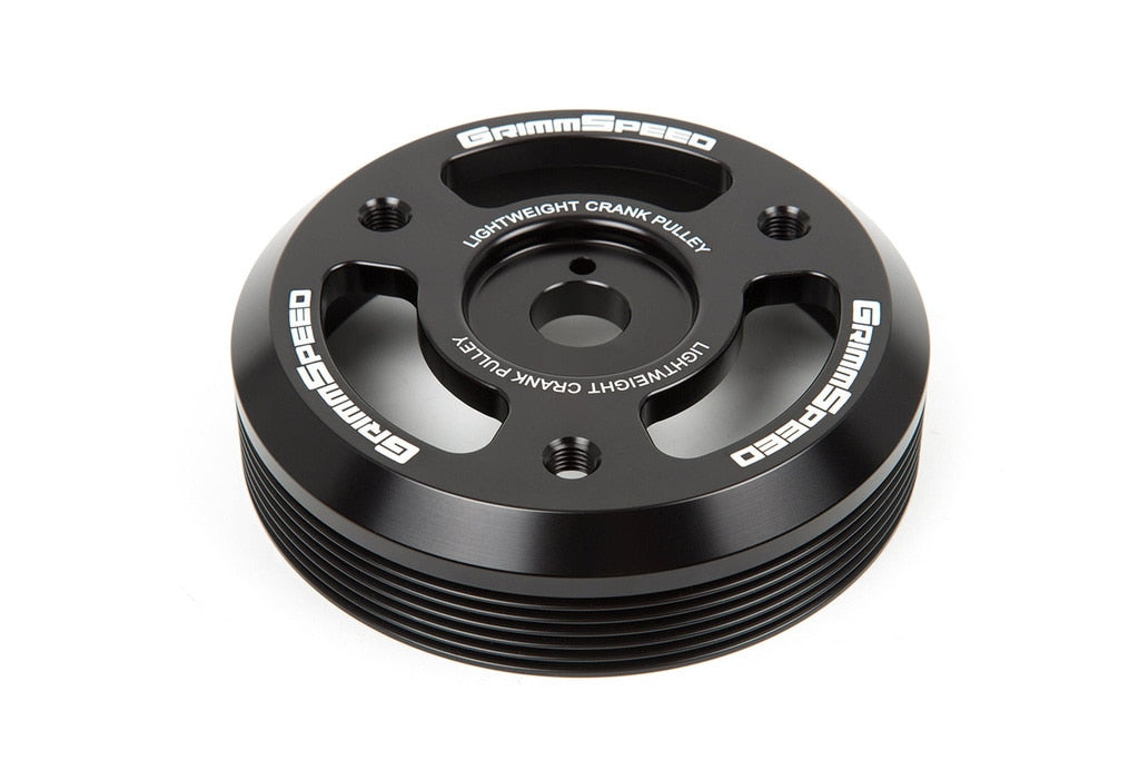 Grimmspeed Lightweight Crank Pulley - Subaru - Kaiju Motorsports