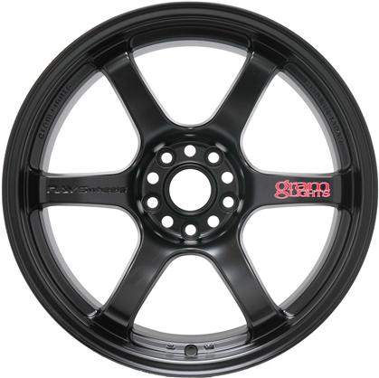 Gram Lights 57DR 17x9.0 +38 5x100 Semi Gloss Black