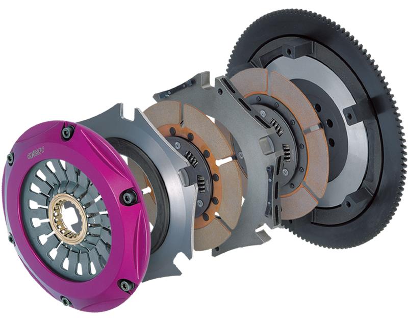 EXEDY Stage 4 Heavy Duty Twin Metallic Disc Clutch Kit - Subaru WRX VA - Kaiju Motorsports