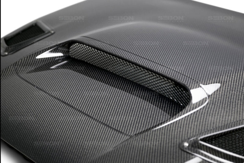 Seibon CS Style Carbon Fiber Hood - Subaru WRX/STI 15-17 - Kaiju Motorsports