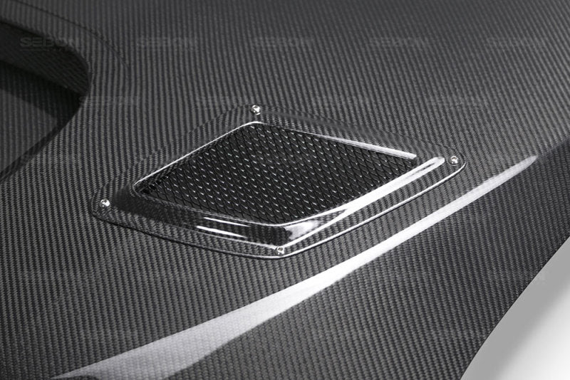 Seibon CS Style Carbon Fiber Hood - Subaru WRX/STI 15-17 - Kaiju Motorsports