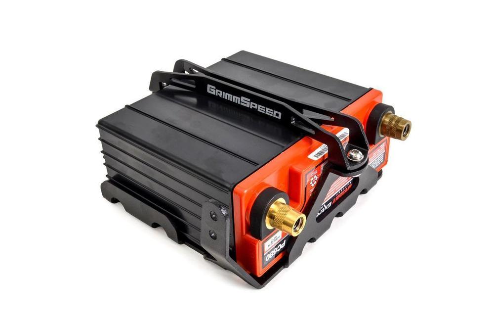 Grimmspeed Lightweight Battery Mount (BlacK) - Subaru WRX / STI VA - Kaiju Motorsports