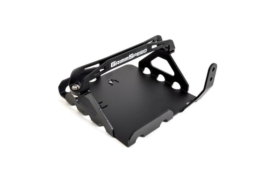 Grimmspeed Lightweight Battery Mount (BlacK) - Subaru WRX / STI VA - Kaiju Motorsports