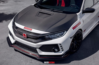 Seibon Dry CF Hood (OEM Style) - Honda Civic Type-R FK8 - Kaiju Motorsports