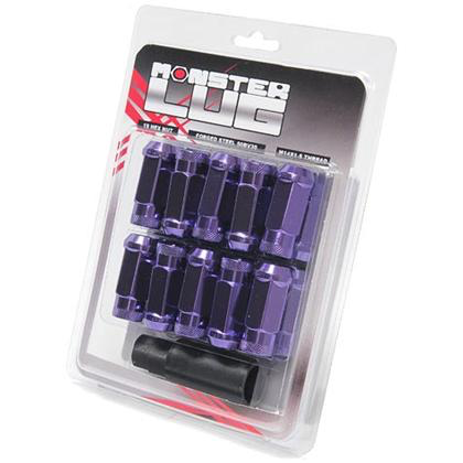 Monster Lug Nut (Purple) - M14x1.5 (20pcs) - Kaiju Motorsports