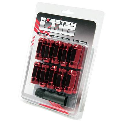 Monster Lug Nut (Red) - M14x1.5 (20pcs) - Kaiju Motorsports