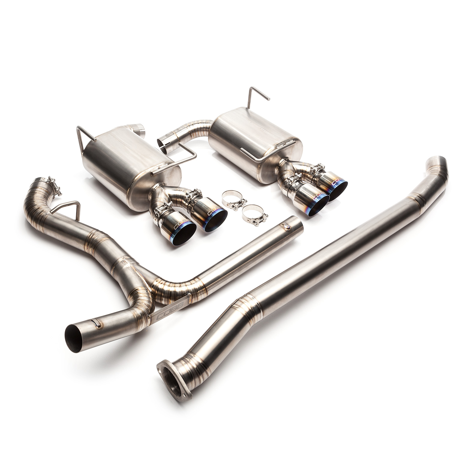 Cobb Tuning Subaru Turboback Exhaust System Titanium - Subaru STI VA - Kaiju Motorsports