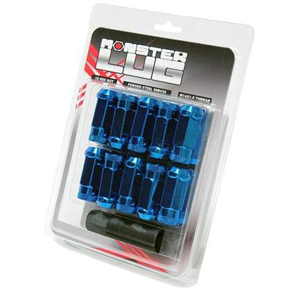 Monster Lug Nut (Blue) - M14x1.5 (20 pcs) - Kaiju Motorsports