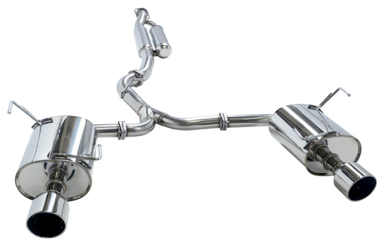 HKS Super Turbo Muffler W-Tail（CBA-GVB） Evasive Motorsports: HKS Super Turbo Muffler Exhaust