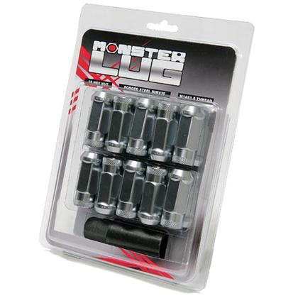 Monster Lug Nut (Sliver) - M14x1.5 (20pcs) - Kaiju Motorsports