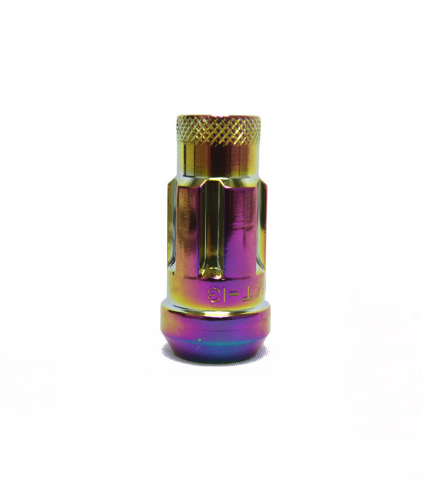 Monster Lock Set (Chrome Neon) - M14x1.5 (4pcs) - Kaiju Motorsports
