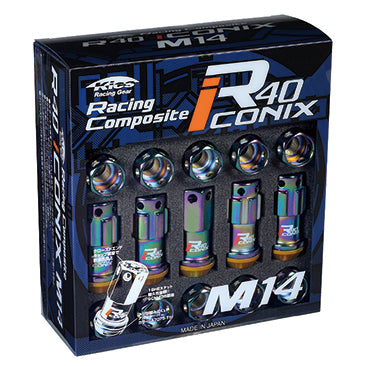 Project Kics Lock Lug Nuts - Neo Chrome/Capless (20pcs) - Kaiju Motorsports