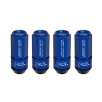 KICS Leggdura Racing Shell Type Lug Nut Set 53mm Closed-End Look 12X1.25 - Kaiju Motorsports