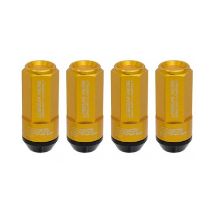 KICS Leggdura Racing Shell Type Lug Nut Set 53mm Closed-End Look 12X1.25 - Kaiju Motorsports