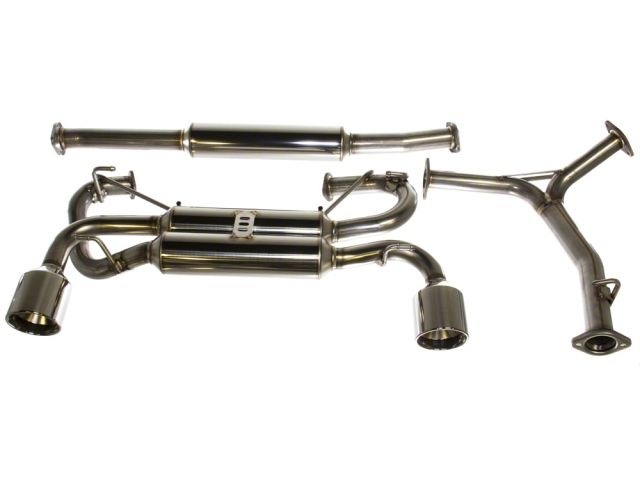 Fujitsubo Authorize R Cat Back Exhaust - FRS/BRZ/86 - Kaiju Motorsports