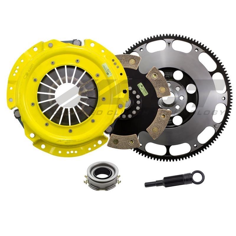 ACT Heavy Duty Solid 6-Puck Disc Clutch Kit w/ Prolite Flywheel - FRS/BRZ/86 - Kaiju Motorsports