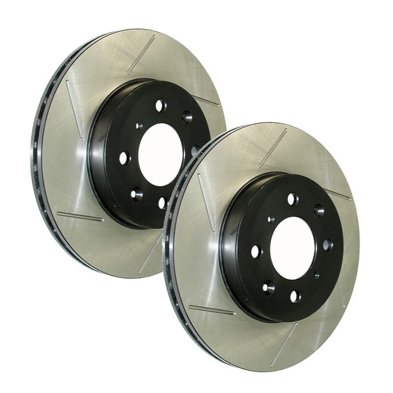 Stoptech Slotted Rotor (Front Left) - Subaru STI VA - Kaiju Motorsports