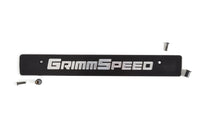 GrimmSpeed License Plate Delete black/silver - Subaru WRX / STI VA - Kaiju Motorsports