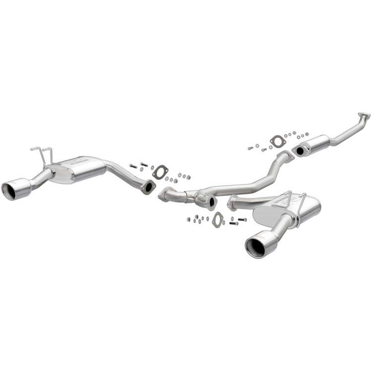 Magnaflow Cat-Back 2,25" SS Dual Outlet - Civic 10th Gen - Kaiju Motorsports