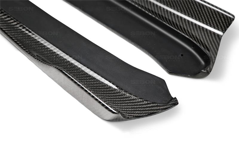 Seibon MB-Style Carbon Fiber Rear Lip - Subaru WRX/STI 15-16 - Kaiju Motorsports