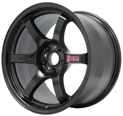 Gram Lights 57DR 17x9.0 +38 5x100 Semi Gloss Black - Kaiju Motorsports