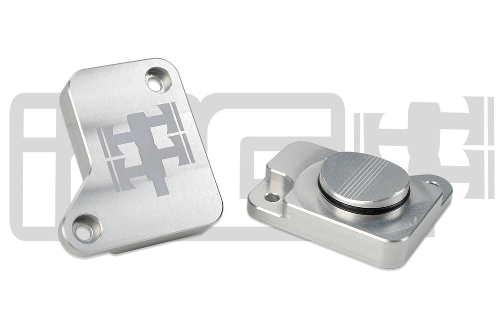 IAG MAF Sensor Block Off Plate - Subaru STI 08-18, WRX 08-14 - Kaiju Motorsports