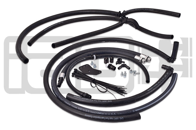 IAG Street Series AOS Replacement Hose Line & Hardware install kit - Subaru WRX 15-18 - Kaiju Motorsports