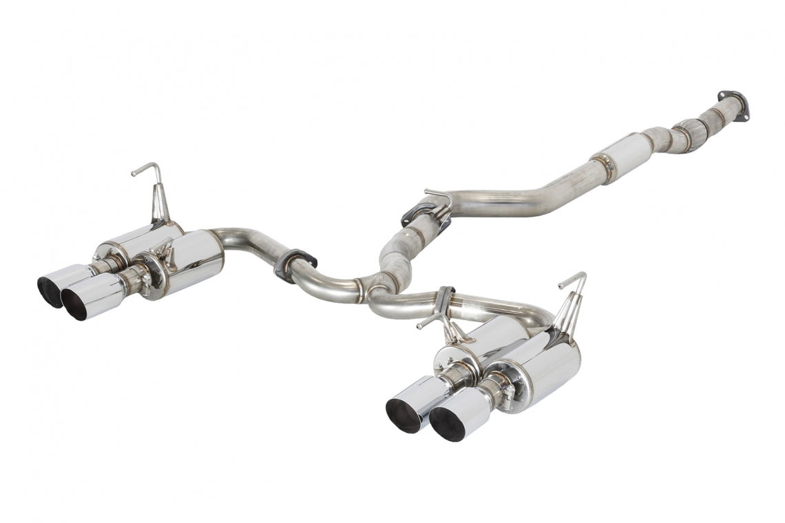 MXP Comp RS Cat-Back Exhaust SS Tips - Subaru WRX / STI VA - Kaiju Motorsports