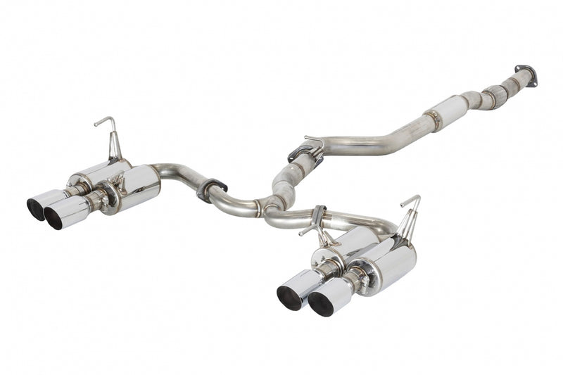 MXP Comp RS Cat-Back Exhaust SS Tips - Subaru WRX / STI VA - Kaiju Motorsports
