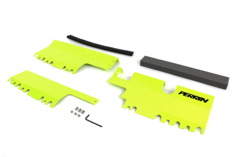 Perrin Radiator Shroud (Neon Yellow) - Subaru WRX / STI VA - Kaiju Motorsports