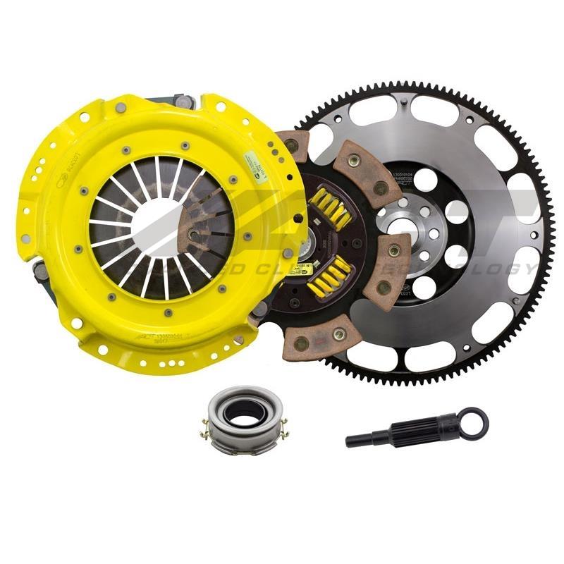 ACT Heavy Duty Sprung 6-Puck Disc Clutch Kit w/ Prolite Flywheel - FRS/BRZ/86 - Kaiju Motorsports