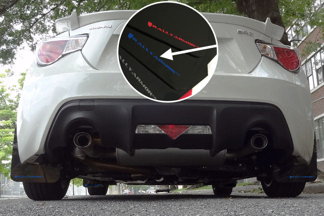 Rally Armor Black Mud Flap W/ Blue Logo - FRS/BRZ/86 - Kaiju Motorsports