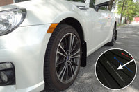Rally Armor Black Mud Flap W/ Silver Logo - FRS/BRZ/86 - Kaiju Motorsports