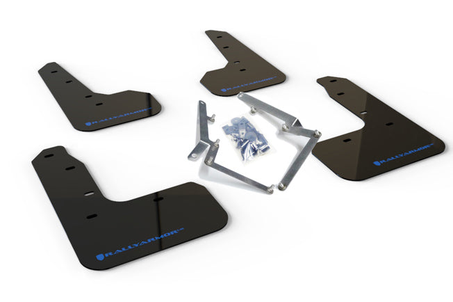 Rally Armor Black Mud Flap w/ Blue - Honda Civic Sport 10th Gen - Kaiju Motorsports