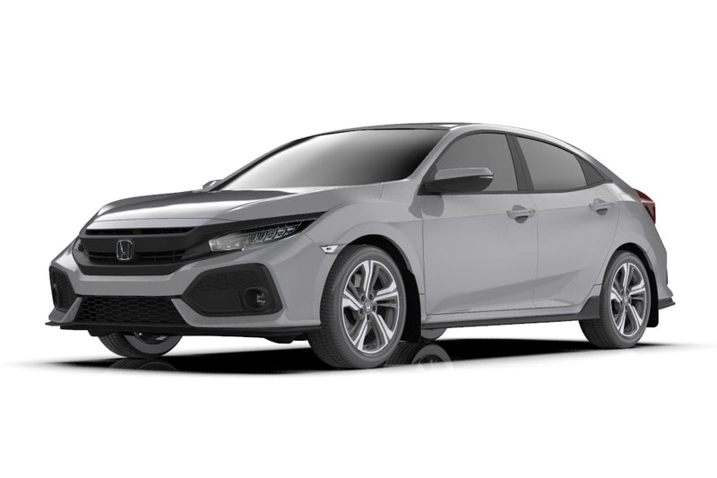 Rally Armor Black UR Mud Flap w/ Dark grey - Civic Sport 10th Gen - Kaiju Motorsports