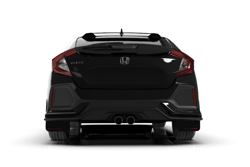 Rally Armor UR Black Mud Flap w/ Red - Civic Sport 10th Gen - Kaiju Motorsports