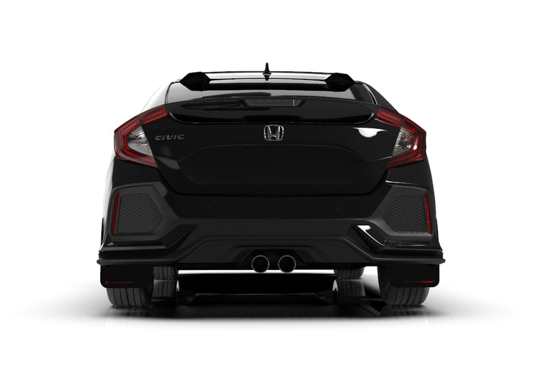 Rally Armor UR Black Mud Flap w/ Red - Civic Sport 10th Gen - Kaiju Motorsports