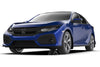 Rally Armor White UR White Mud Flap w/ Red - Civic Si 10th Gen - Kaiju Motorsports