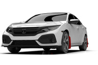 Rally Armor Red UR Mud Flap w/ White - Civic Sport 10th Gen - Kaiju Motorsports