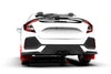 Rally Armor Red UR Mud Flap w/ White - Civic Sport 10th Gen - Kaiju Motorsports