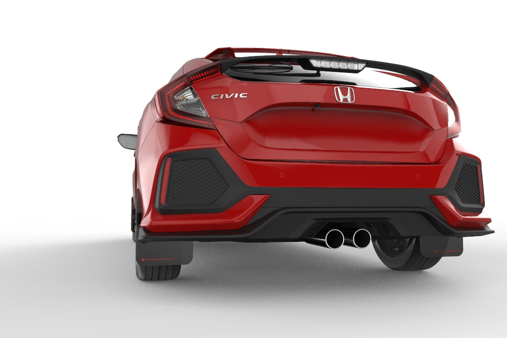 Rally Armor UR Black Mud Flap w/ Red - Civic Sport 10th Gen - Kaiju Motorsports
