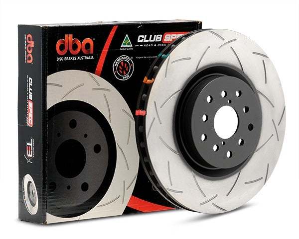 DBA 4000 Series T-Slot Slotted Rotor Pair (Front) - FRS/BRZ/86 - Kaiju Motorsports