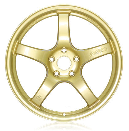 Gram Lights 57CR 17x9 +38 5x100 E8 Gold Wheel - Kaiju Motorsports