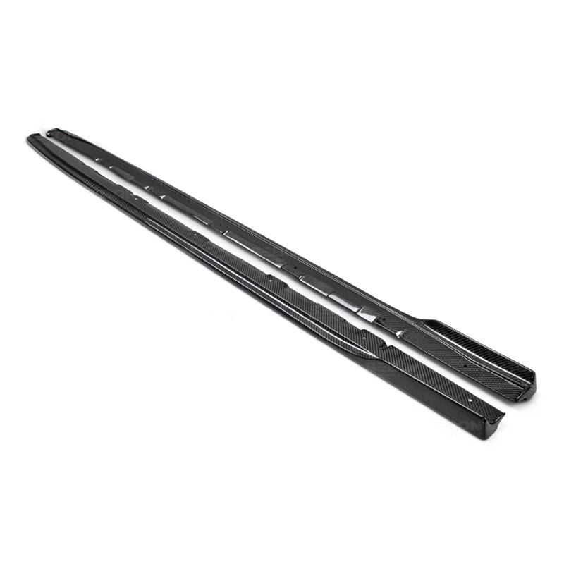 Seibon MB Style Carbon Fiber Side Skirts (Pair) - Subaru WRX/STI 15-16 - Kaiju Motorsports